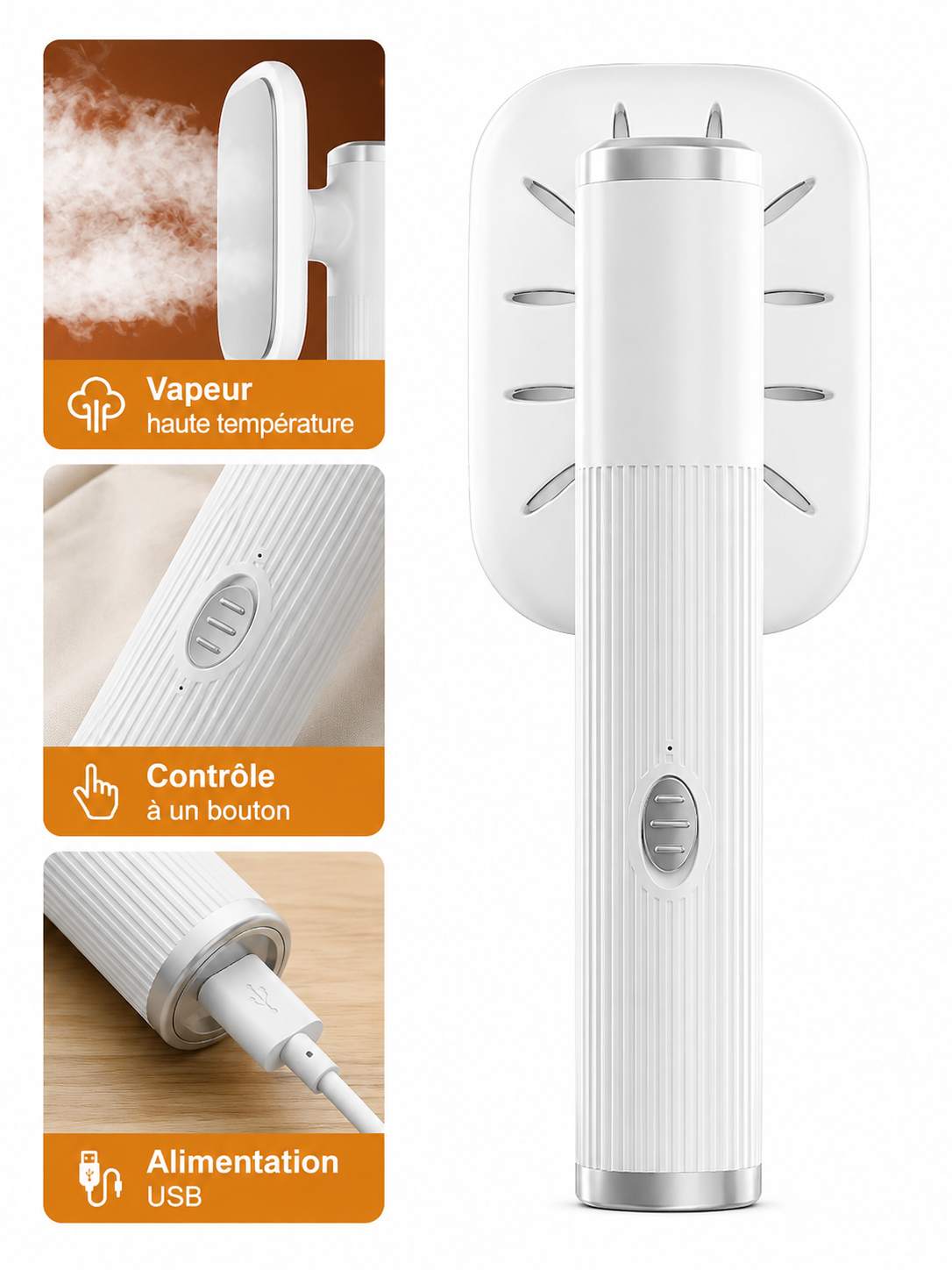Fer à Repasser Portable Vapeur™
